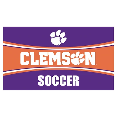 Clemson Tigers 28" x 16" Soccer Trapper Door Mat