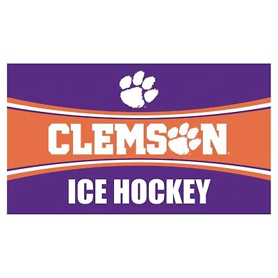 Clemson Tigers 28" x 16" Ice Hockey Trapper Door Mat