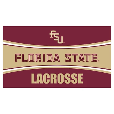 Florida State Seminoles 28" x 16" Lacrosse Trapper Door Mat