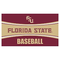 Florida State Seminoles 28" x 16" Baseball Trapper Door Mat