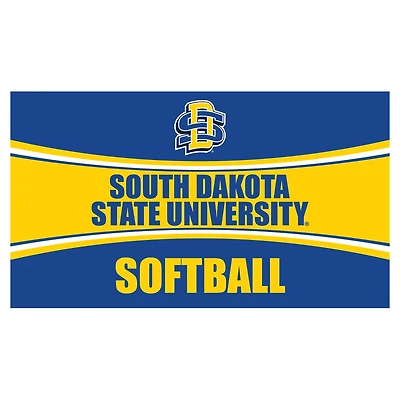 South Dakota State Jackrabbits 28" x 16" Softball Trapper Door Mat