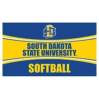 South Dakota State Jackrabbits 28" x 16" Softball Trapper Door Mat