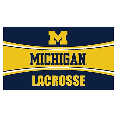 Michigan Wolverines 28" x 16" Lacrosse Trapper Door Mat