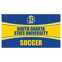 South Dakota State Jackrabbits 28" x 16" Soccer Trapper Door Mat