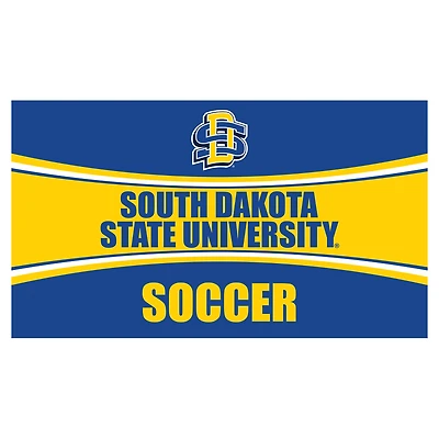 South Dakota State Jackrabbits 28" x 16" Soccer Trapper Door Mat