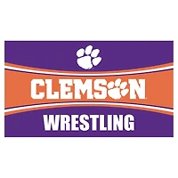 Clemson Tigers 28" x 16" Wrestling Trapper Door Mat