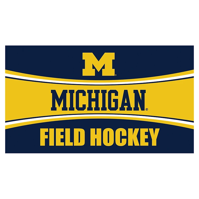 Michigan Wolverines 28" x 16" Field Hockey Trapper Door Mat