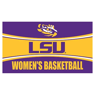 LSU Tigers 28" x 16" Women's Basketball Trapper Door Mat