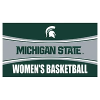 Michigan State Spartans 28" x 16" Women's Basketball Trapper Door Mat