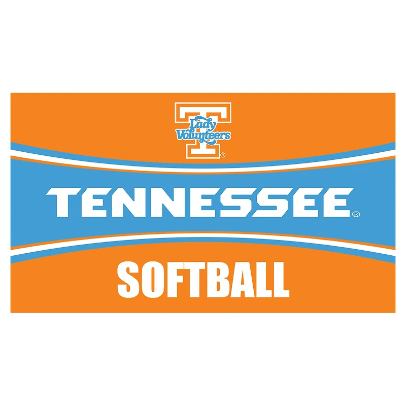 Tennessee Volunteers 28" x 16" Softball Trapper Door Mat
