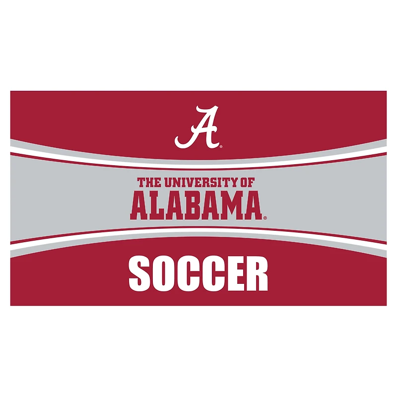 Alabama Crimson Tide 28" x 16" Soccer Trapper Door Mat