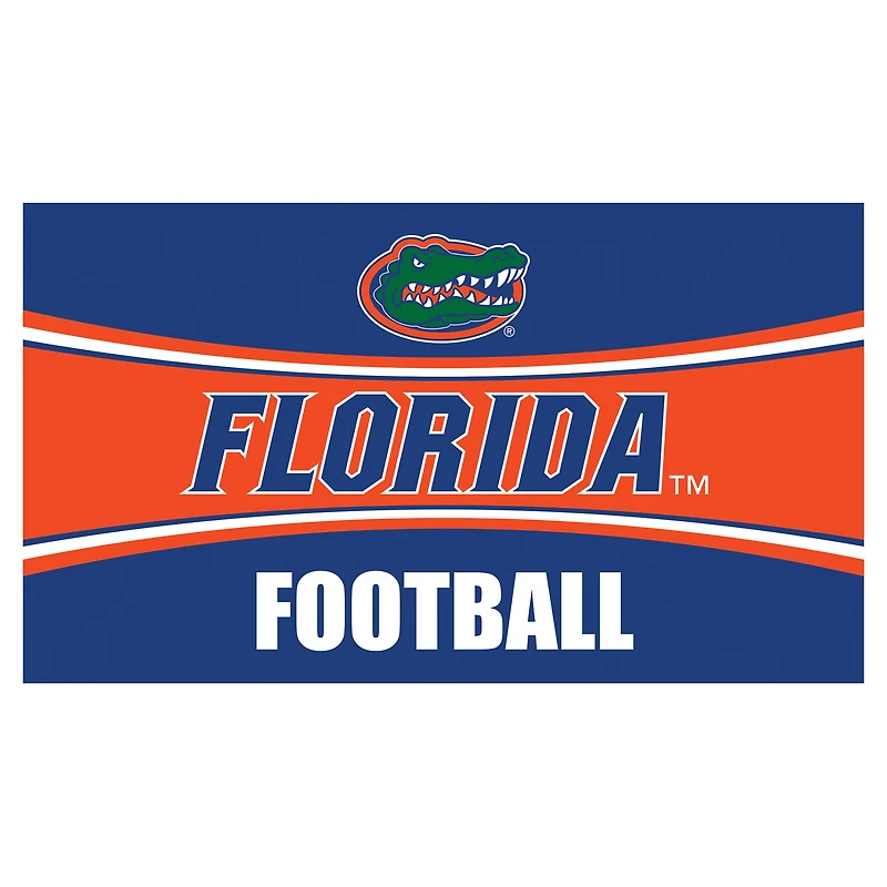 Florida Gators 28" x 16" Football Trapper Door Mat