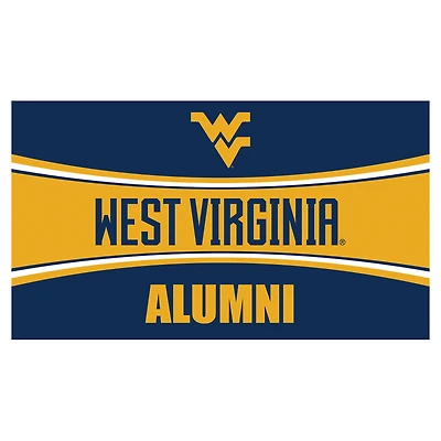 West Virginia Mountaineers 28" x 16" Alumni Trapper Door Mat