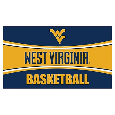 West Virginia Mountaineers 28" x 16" Basketball Trapper Door Mat