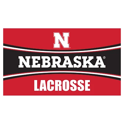 Nebraska Huskers 28" x 16" Lacrosse Trapper Door Mat