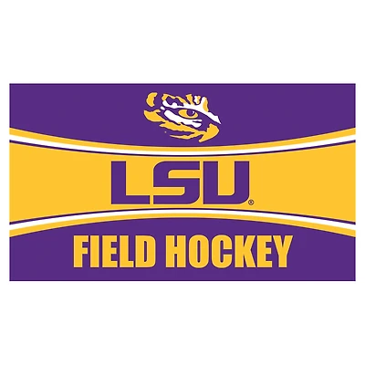 LSU Tigers 28" x 16" Field Hockey Trapper Door Mat