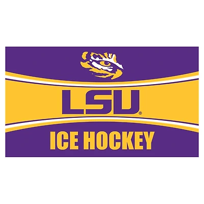 LSU Tigers 28" x 16" Ice Hockey Trapper Door Mat