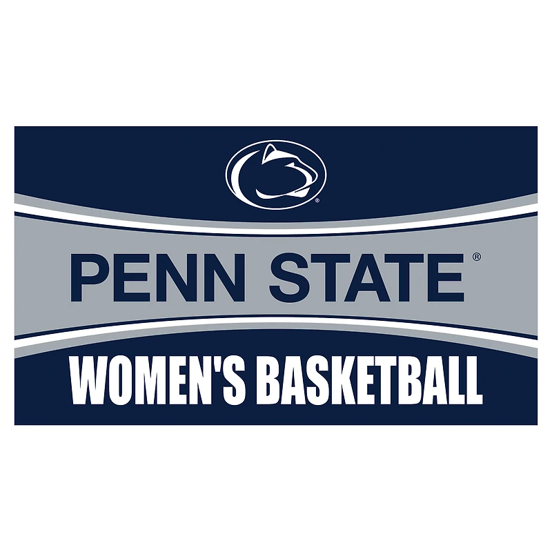 Penn State Nittany Lions 28" x 16" Women's Basketball Trapper Door Mat