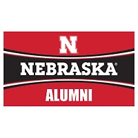 Nebraska Huskers 28" x 16" Alumni Trapper Door Mat