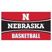 Nebraska Huskers 28" x 16" Basketball Trapper Door Mat