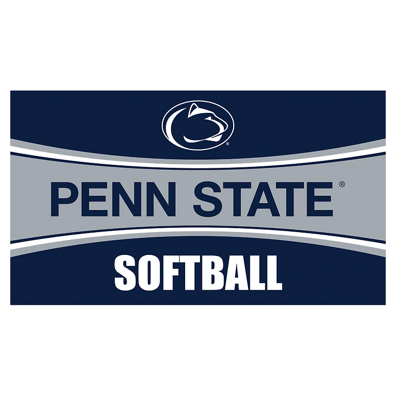 Penn State Nittany Lions 28" x 16" Softball Trapper Door Mat