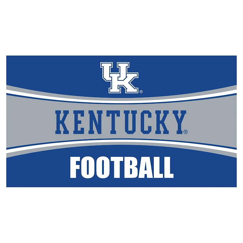 Kentucky Wildcats 28" x 16" Football Trapper Door Mat