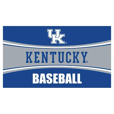 Kentucky Wildcats 28" x 16" Baseball Trapper Door Mat