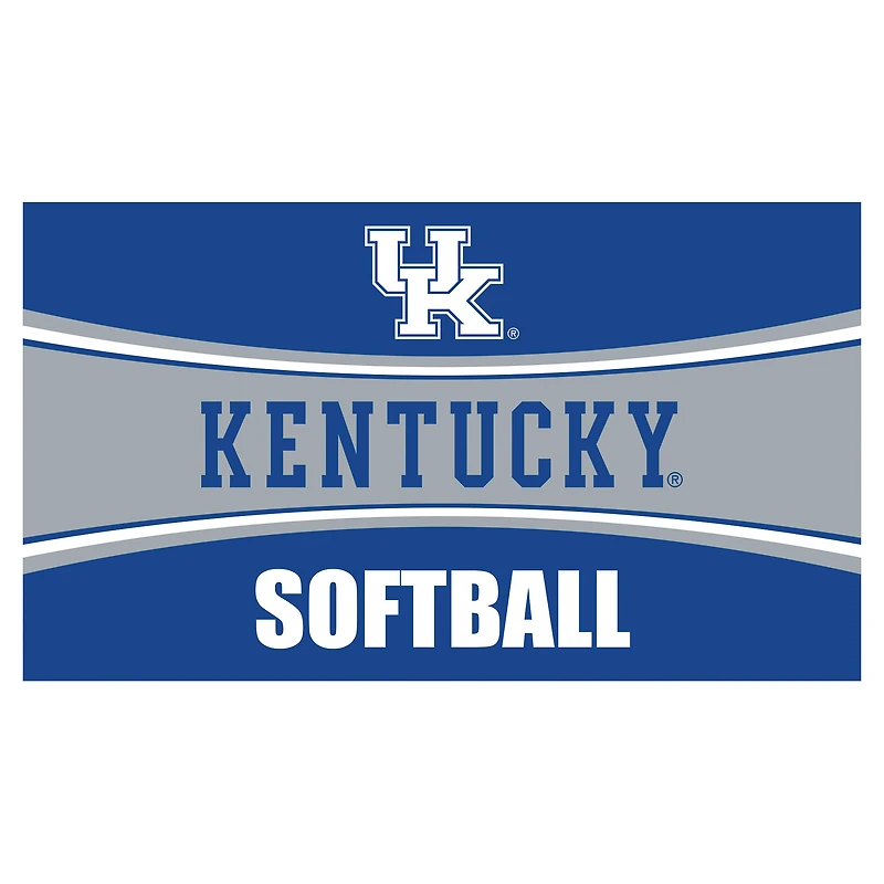 Kentucky Wildcats 28" x 16" Softball Trapper Door Mat