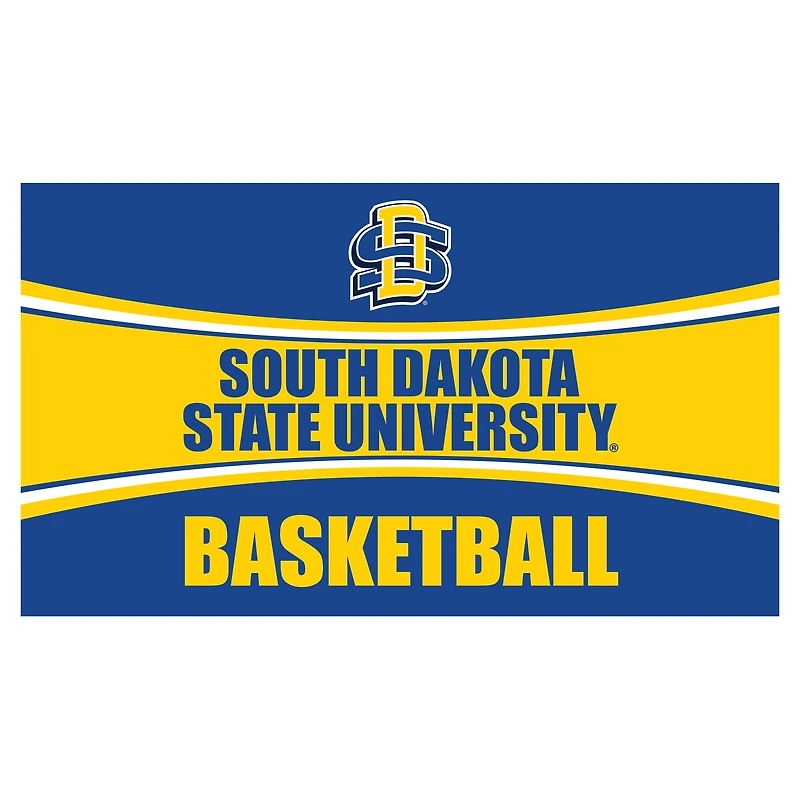 South Dakota State Jackrabbits 28" x 16" Basketball Trapper Door Mat