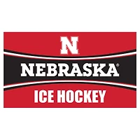 Nebraska Huskers 28" x 16" Ice Hockey Trapper Door Mat