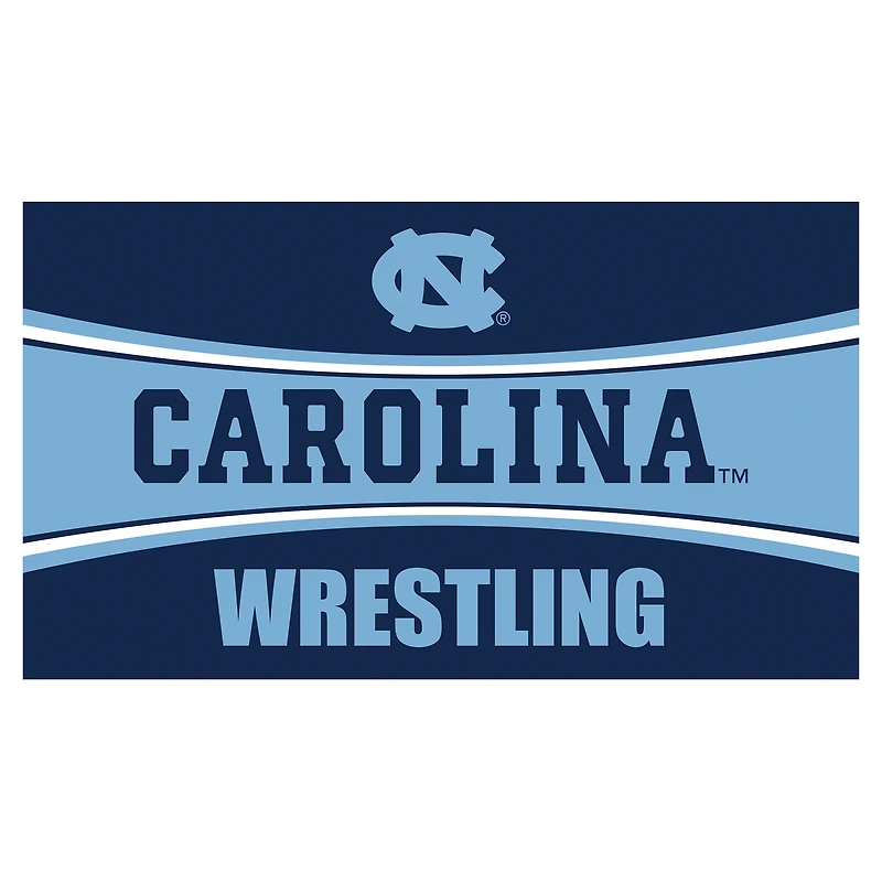 North Carolina Tar Heels 28" x 16" Wrestling Trapper Door Mat