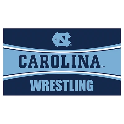 North Carolina Tar Heels 28" x 16" Wrestling Trapper Door Mat