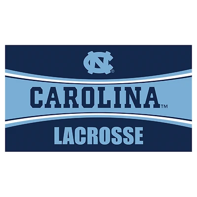 North Carolina Tar Heels 28" x 16" Lacrosse Trapper Door Mat