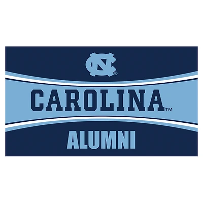 North Carolina Tar Heels 28" x 16" Alumni Trapper Door Mat