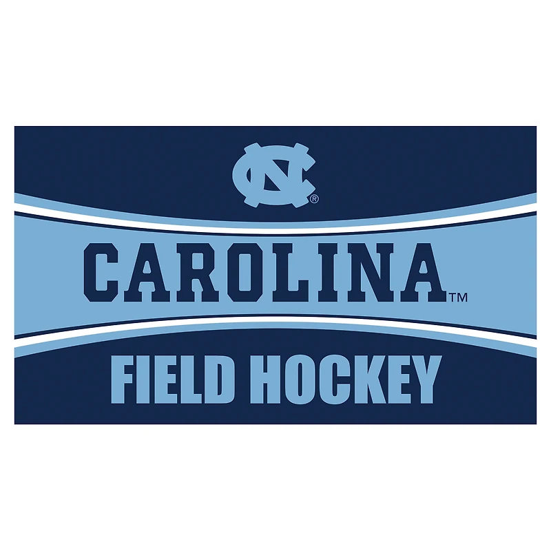 North Carolina Tar Heels 28" x 16" Field Hockey Trapper Door Mat