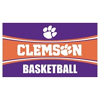 Clemson Tigers 28" x 16" Basketball Trapper Door Mat