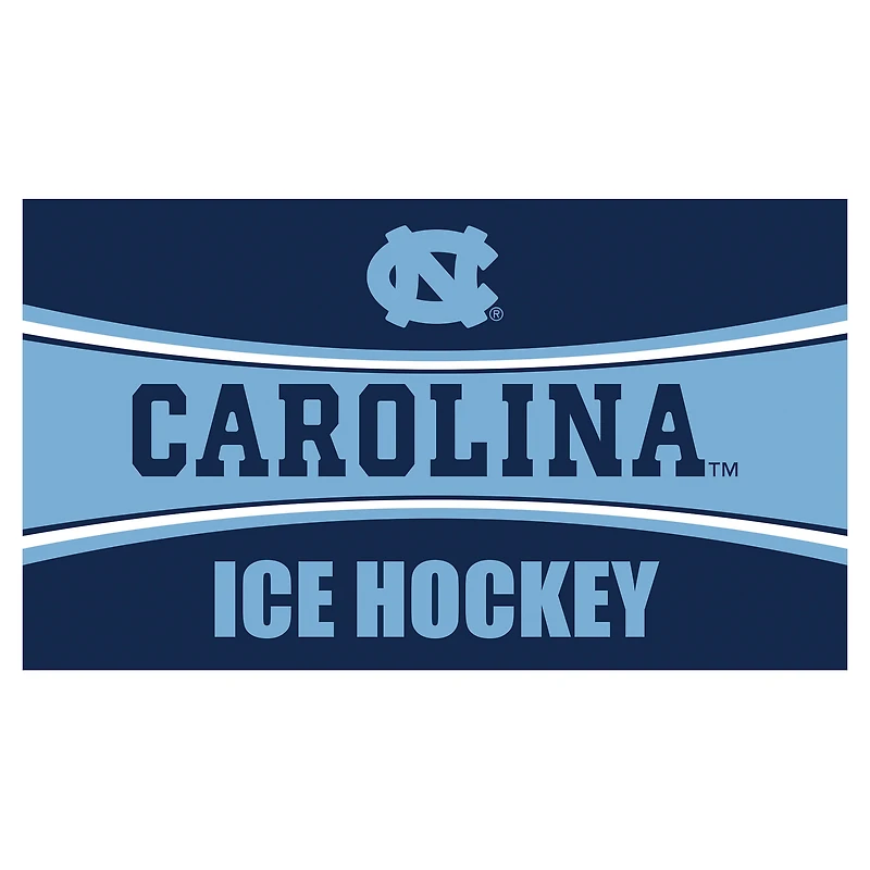 North Carolina Tar Heels 28" x 16" Ice Hockey Trapper Door Mat