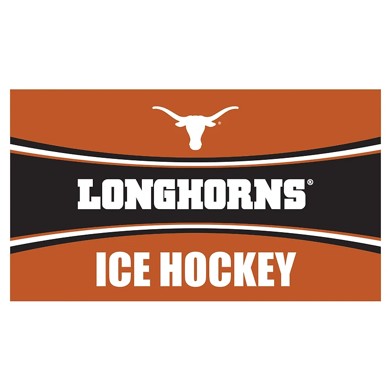 Texas Longhorns 28" x 16" Ice Hockey Trapper Door Mat