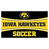Iowa Hawkeyes 28" x 16" Soccer Trapper Door Mat