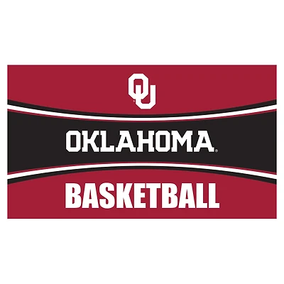 Oklahoma Sooners 28" x 16" Basketball Trapper Door Mat