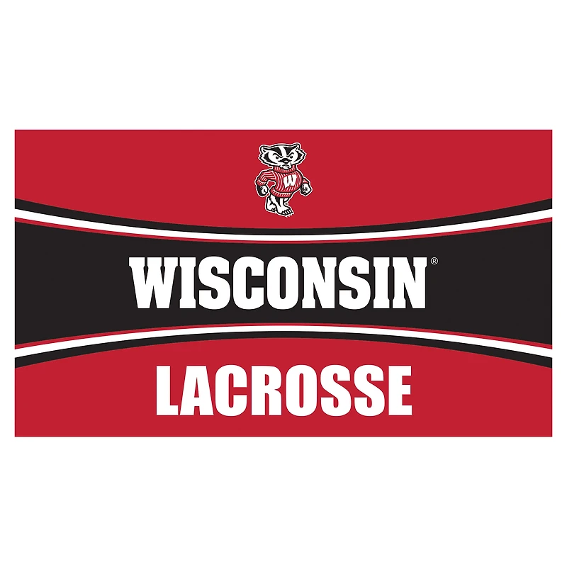 Wisconsin Badgers 28" x 16" Lacrosse Trapper Door Mat