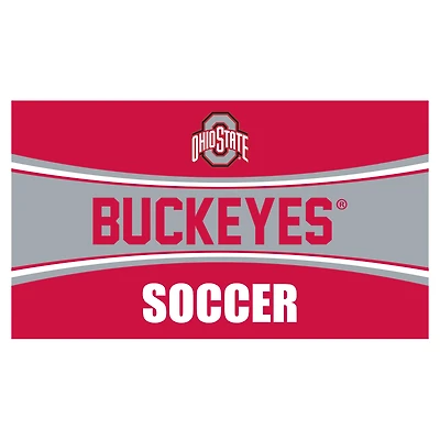 Ohio State Buckeyes 28" x 16" Soccer Trapper Door Mat