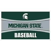 Michigan State Spartans 28" x 16" Baseball Trapper Door Mat