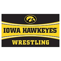 Iowa Hawkeyes 28" x 16" Wrestling Trapper Door Mat