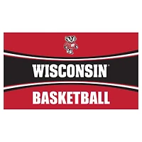 Wisconsin Badgers 28" x 16" Basketball Trapper Door Mat