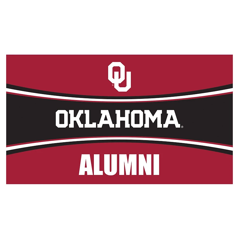 Oklahoma Sooners 28" x 16" Alumni Trapper Door Mat