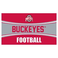 Ohio State Buckeyes 28" x 16" Football Trapper Door Mat