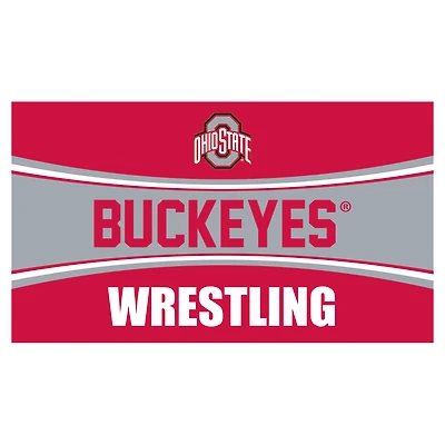 Ohio State Buckeyes 28" x 16" Wrestling Trapper Door Mat