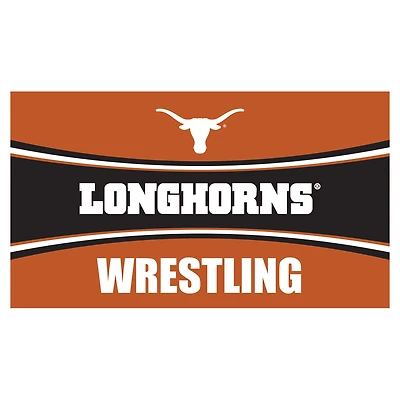 Texas Longhorns 28" x 16" Wrestling Trapper Door Mat