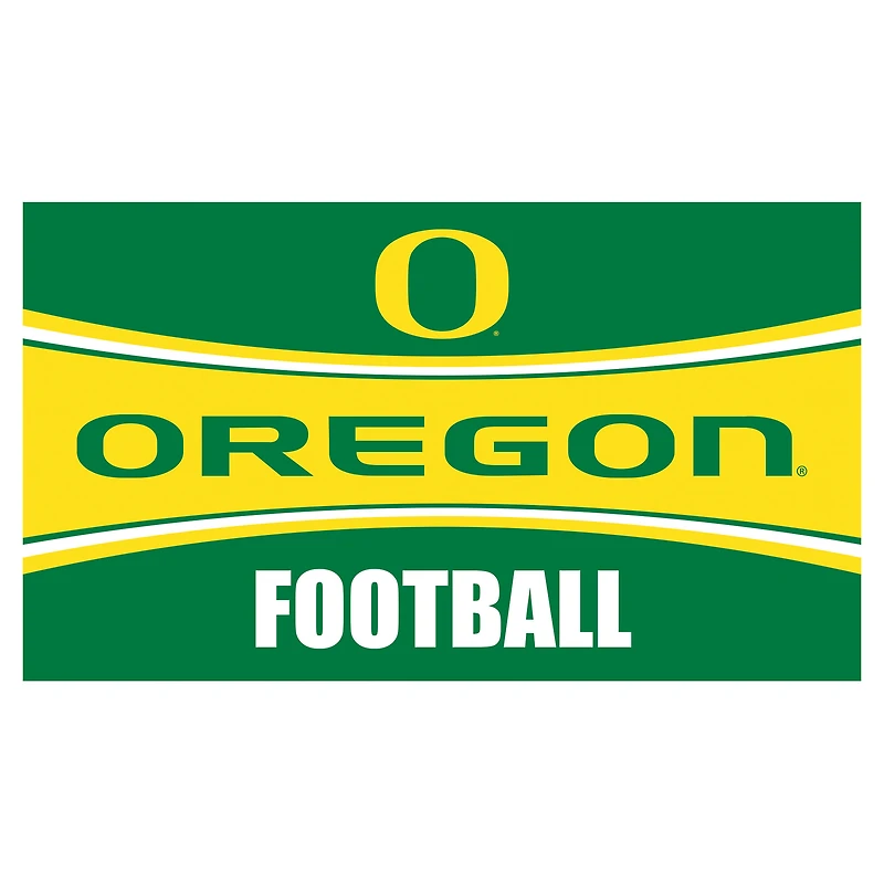 Oregon Ducks 28" x 16" Football Trapper Door Mat